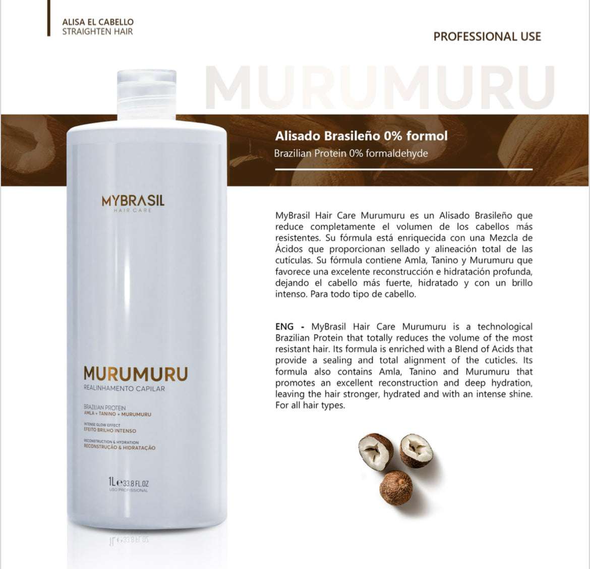 MyBrasil Hair Care Murumuru - tophaircosmatic