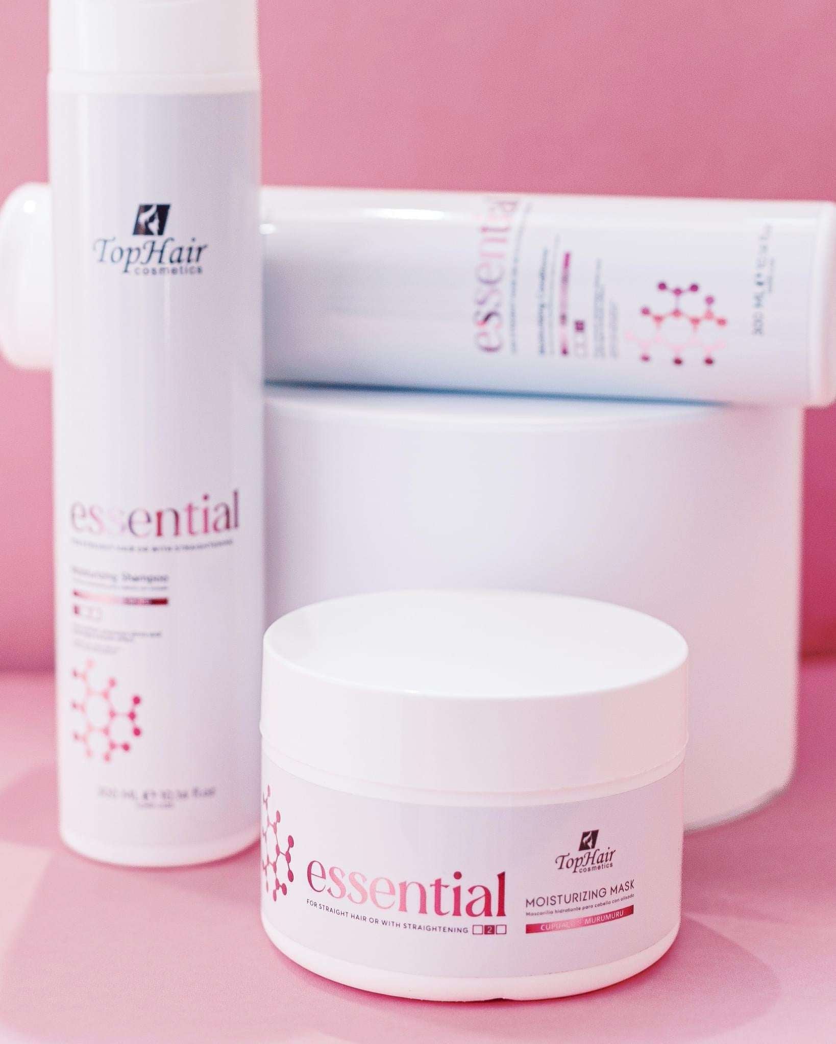 Essential shampoo en conditioner en Masker - tophaircosmatic