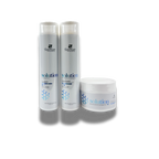 Solution pakket shampoo, conditioner en haar masker